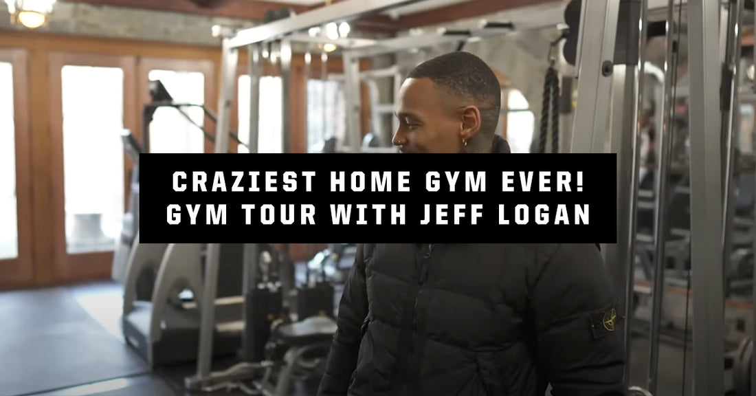 Craziest Home Gym Ever! Gym Tour With Jeff Logan