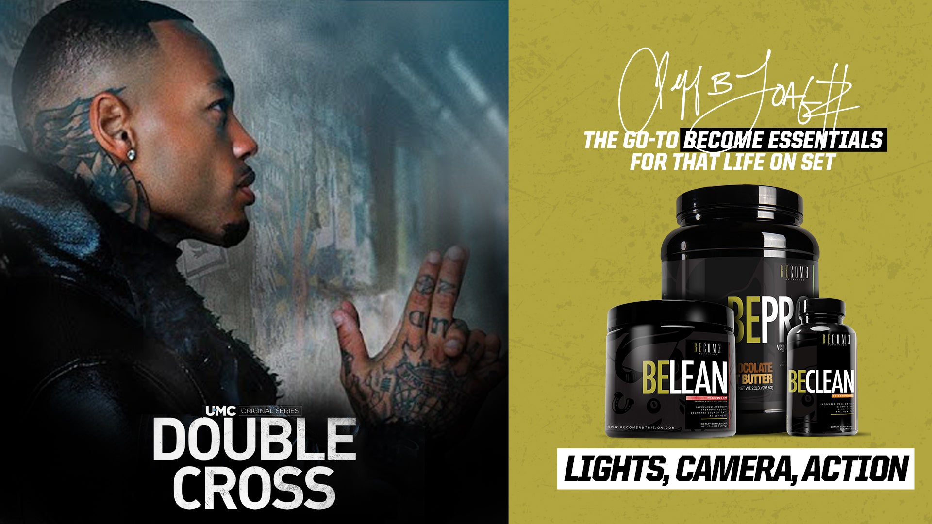 JEFF LOAGZ x DOUBLE CROSS | LIGHTS, CAMERA, ACTION STACK
