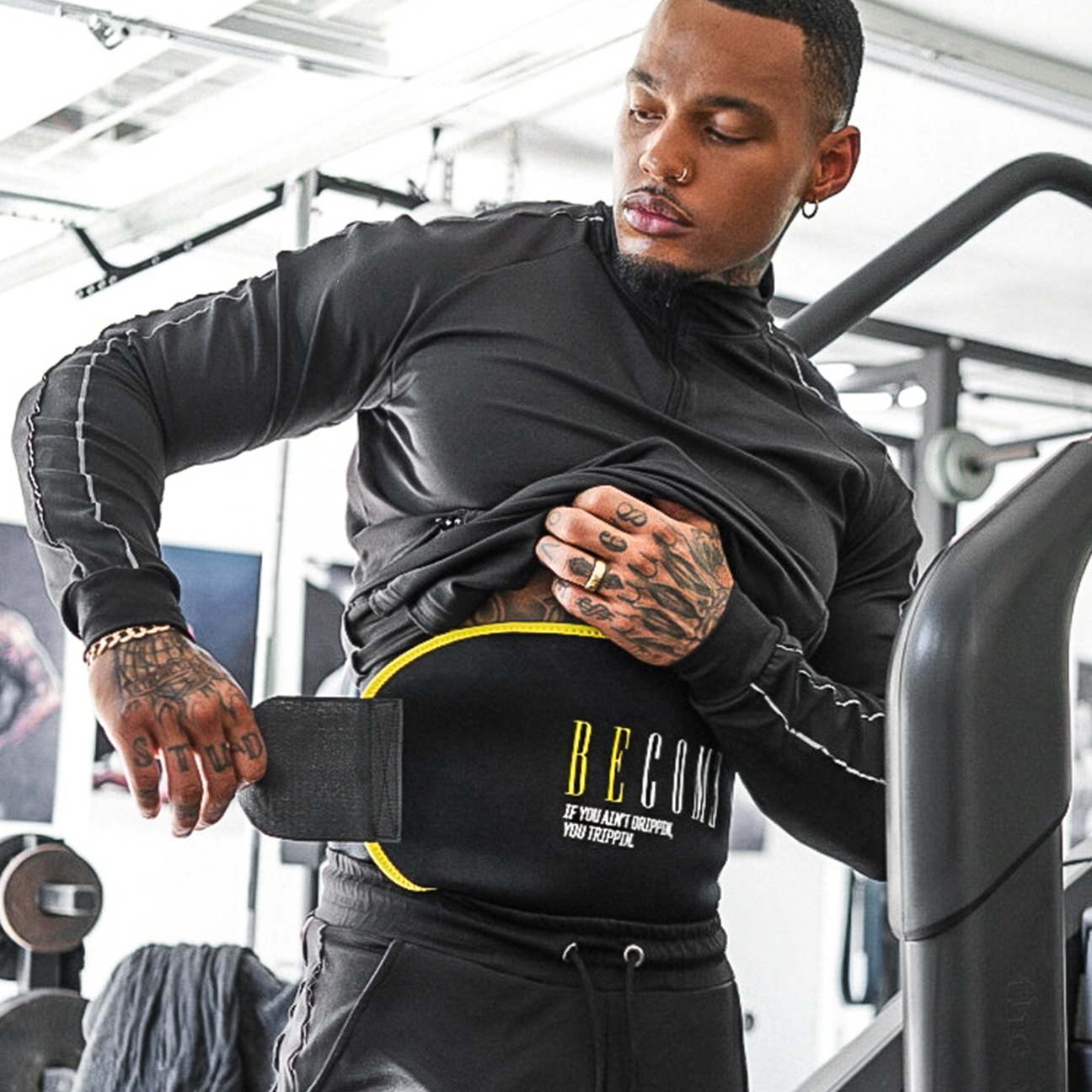 Cardio with waist trainer sale